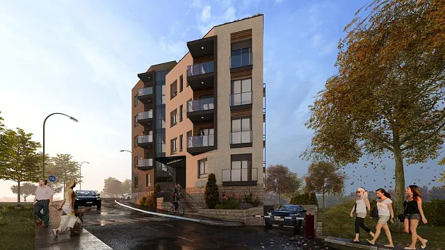 Apartmentkomplex mit Meerblick — Bečići — photo 10